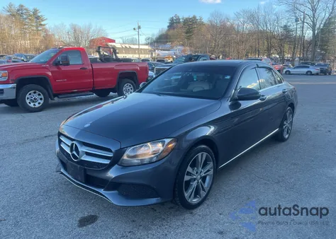 2016 Mercedes-Benz C 300 4Matic from USA, damaged, VIN WDDWF4KB1GR163573